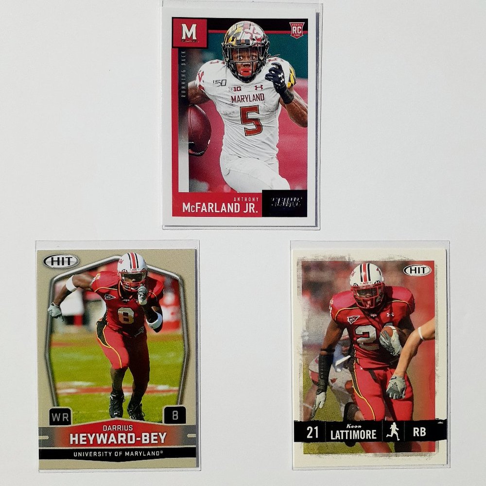 Maryland Terrapins 9 Card Lot [CFBL] [C4_4_1] - Picture 3 of 8